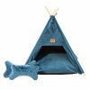 Golden Dog TeePee stan Golden dog 75 x 75 x 90 cm - modrý