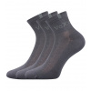 VoXX® Fredy Unisex ponožky - 3 páry BM000000640200101794 tmavo šedá 43-46 (29-31)
