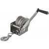 BOAT WINCH BQC-800 Ručný navijak na prívesný vozík do 525 kg z pozinkovanej ocele s oceľovým lanom