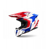 Prilba TWIST 3 Dizzy, AIROH (lesklá modrá/červená) 2024 Velikost: XS