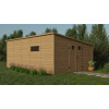 Drevený domček KORTADERIA (3,95 × 6,45 m)
