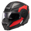 LS2 Helmets LS2 FF902 SCOPE II DURIA BLACK RED-06 - M