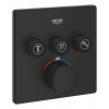 Grohe Sprchová a vanová baterie Grohtherm Smartcontrol bez podomítkového tělesa phantom black 102167KF00