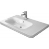 Duravit DuraStyle umývadlo 80x48 cm obdĺžnik klasické umývadlo-umývadlo na nábytok-umývadlo s doskou biela 23258000001