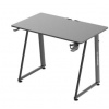 Herný stôl Ultradesk ENTER V2 100 cm čierny kompaktný VYPR