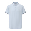 Slazenger Tipped pánske polo tričko Light Blue L