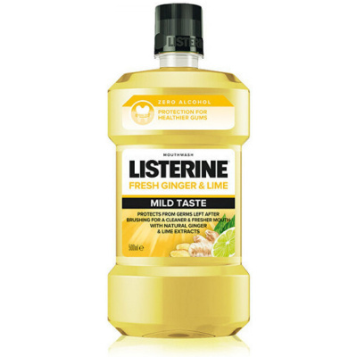 Listerine Fresh Ginger & Lime Zero Alcohol 500 ml