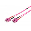 DIGITUS Digitus DK-2522-01-4 InfiniBand a kábel z optických vlákien 1 m SC I-VH Fialová (DK-2522-01-4)