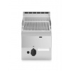 Plynový gril so saténovou chrómovanou drážkovanou platňou, FUN 60/30 5,2 kW (F60/30FTG/SR/T)