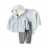 CARTERS CARTER'S Set 3dielny body dl. rukáv ,mikina,nohavice blue chlapec 18m/veľ.86
