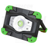 Tracon Prenosný nabíjateľný reflektor LED 10W 6500K 1000lm IP54