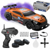 DRIFT AUTO NA DIAĽKOVÉ OVLÁDANIE VEĽKÉ AUTÍČKO RC DRIFT LED DYM 1:16