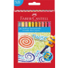 Faber-Castell Vysúvacie voskovky Faber-Castell Twist -24 farieb