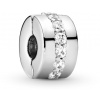 PANDORA Moments Timeless 791972CZ Klipsový trblietavý rad (Ag 925/1000, 2,9 g)