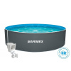 Marimex Bazén Orlando 3,05 x 0,91 m ŠEDÁ, bazén, fólia, skimmer