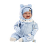 Llorens 84479 NEW BORN - realistická bábika bábätko so zvukmi a mäkkým látkovým telom - 44 cm
