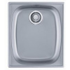 Alveus BASIC 10 nerezový drez so sifónom 38x44 - Dekor, fi 90mm 1082196