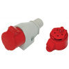 Zásuvka nástenná 32A/400V/4P IP44 126 TAREL