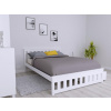 Posteľ Abby 120x200 cm biela + matrac Super-flex + rošt ZADARMO