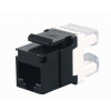 Solarix Keystone zařezávací CAT5E UTP RJ45 černý, SXKJ-5E-UTP-BK