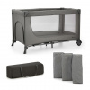 Kinderkraft Joy 2 2026 Dark Grey cestovná postieľka