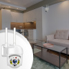 IP WIFI KAMERA VONKAJŠIA OTOČNÁ FULL HD 2MPX DETEKCIA MONITOROVANIE 4X ZOOM