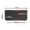 Kondenzátor klimatizácie VAN WEZEL Autoparts Belgium 53005190