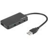 Natec Hub USB 3.0 Moth 4-ports, Black NHU-1342