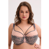 Gaia 1318M Podprsenka Priya Maxi Farba: Sivá, Veľkosť: 105G