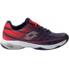Pánska obuv Lotto Mirage 300 Clay - navy blue/all white/red poppy - Viacfarebný (45)