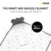 HAUCK Zavinovacia deka do autosedačky a kočíka Snuggle Mickey Mouse Anthracite
