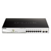 D-Link DGS-1210-10MP/E 10-Port Gigabit PoE+ Smart Switch inc. 2x SFP P