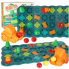 KIK Puzzle desková hra bludiště překážková dráha 56 el.