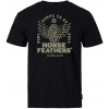 pánske tričko HORSEFEATHERS WHEEL TECH T-SHIRT Titanium M