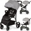 Kočík Kinderkraft Trig 2, šedý (ĽAHKÝ kočík Kinderkraft TRIG VEĽKÝ KOŠÍK do 22KG + 2KG)