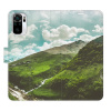 Flip pouzdro iSaprio - Xiaomi Redmi Note 10 / Note 10S - Mountain Valley - kapsičky na karty (Knížkový flip kryt, obal, pouzdro iSaprio na mobil Xiaomi Redmi Note 10 / Note 10S - Mountain Valley - 360