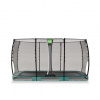 EXIT TOYS Exit Allure Classic prízemnná trampolína s ochrannou sieťou priemer 214x366 cm, zelená farba, NOVINKA