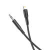 Redukcia Hoco UPA198 Aux Jack 3,5 mm to Lightning, 1 m, Black