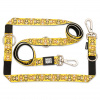 Max&Molly Multi-Leash Monkey Maniac - odnímateľné vodítko pre psa, zaujímavý vzor, 200cm - L