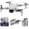 Dron Visu L900 Pre SE / 4K kamera / WiFi / GPS / 1x batéria / strieborný 660847