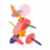 Bigjigs Toys Drevená stavebnica Daisy Fun