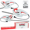 Elektrické sieťové nožnice NAC 46 cm 230 V (ELEKTRICKÉ nožnice na živý plot NAC HE45-CH 450 W ČEPEĽ 45 CM ĽAHKÁ PEVNÁ)