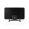 Nedis Nedis ANIR2501BK700 - Pokojová HDTV Anténa | 0–25 km | Zesílení 26 dB | FM/VHF/UHF | Černá