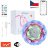 smart led pásek 12v 120led/m ip65 18w rgb immax neo 07734l 5m wifi tuya