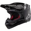 prilba SUPERTECH S-M10 FLOOD, ALPINESTARS (čierna/tmavo šedá)