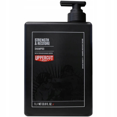 Uppercut Deluxe Strength & Restore šampón 1000 ml (Uppercut Deluxe Strength & Restore šampón 1000 ml)