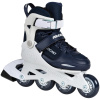 Powerslide Rocket Blue biela / námornícka modrá, UK 10 Jr. - 13 Jr., EU 29 / 32