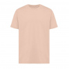 Tričko Iqoniq Kakadu relaxed fit z bavlny, oranžová peach nectar, 3XL