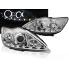 FORD FOCUS 08-10 - predné chrom svetlá ANGEL EYES CCFL s LED svietením