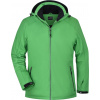 James & Nicholson | JN 1053 Dámska 3-vrstvová zimná športová softshellová bunda_02.1053 Farba: green, Veľkosť: M